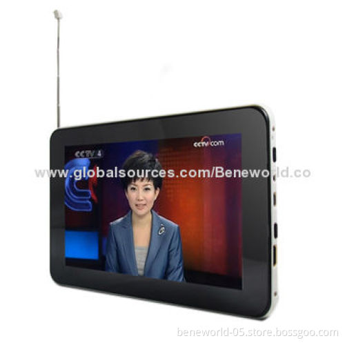 7-inch Tablet PCs with A23 Dual-core, Dual-camera, ISDB-T Digital TV